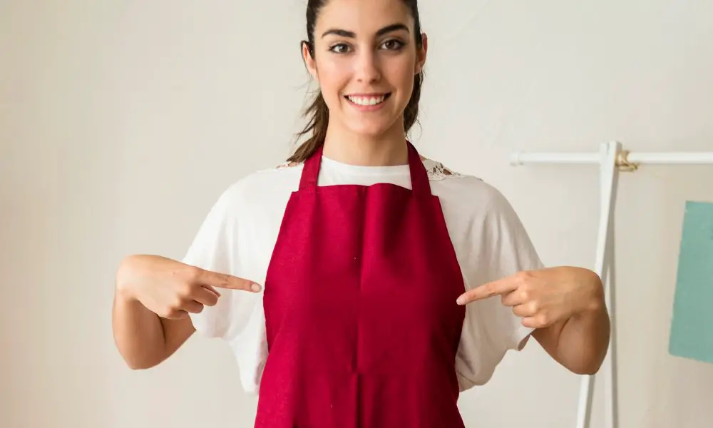 how to sew an apron