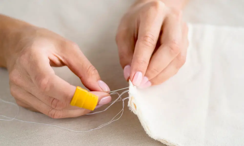 how to sew a hook and eye