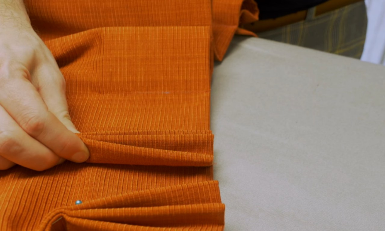 The Polishing Touch: Tacking the Pleats