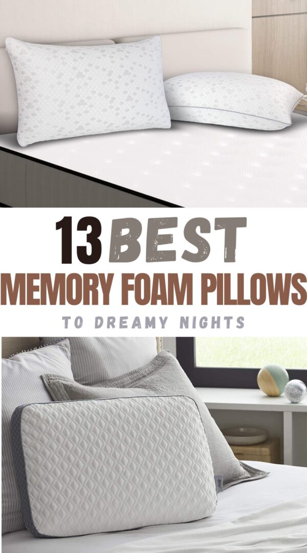 top memory foam pillow