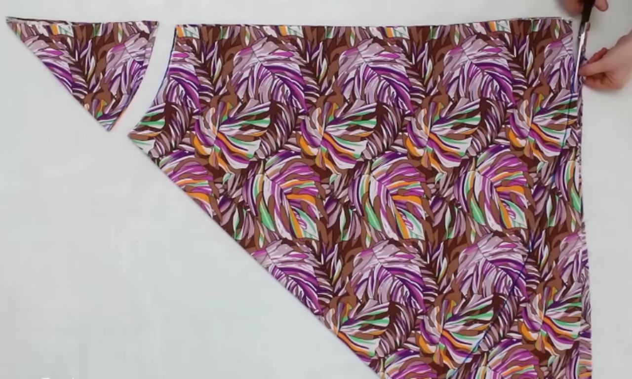 Cutting your fabric and ties