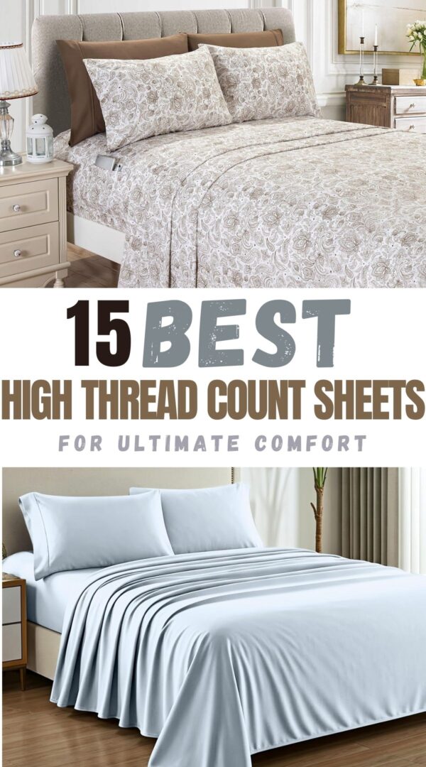 top high thread count sheets