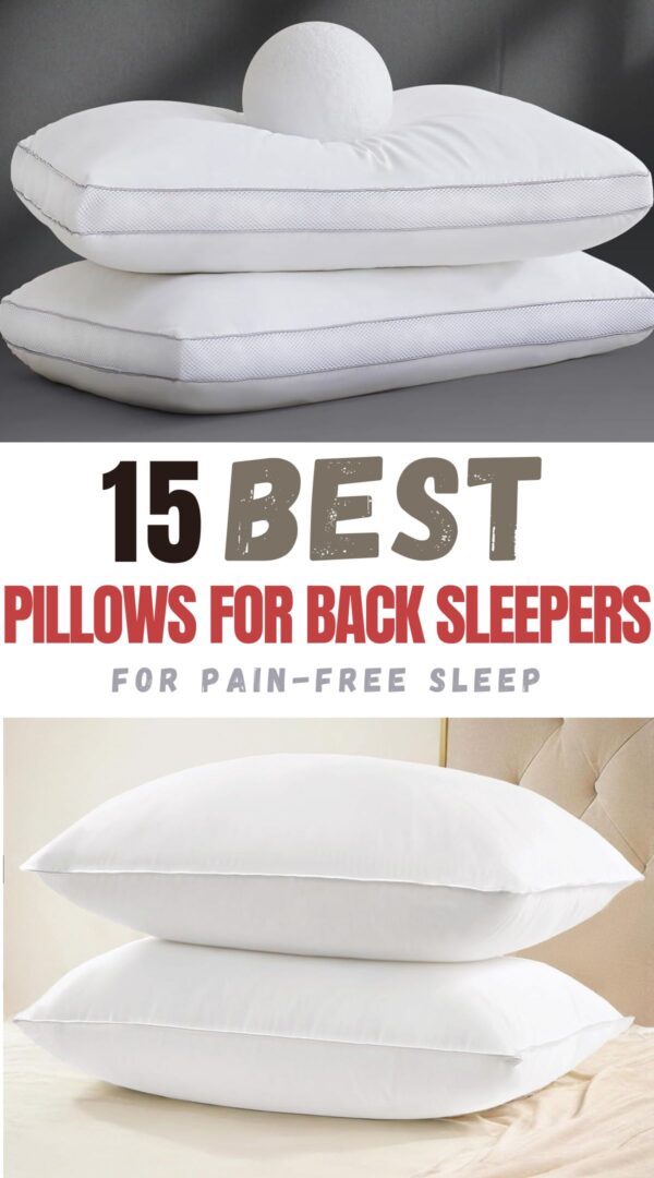 top pillows for back sleepers 
