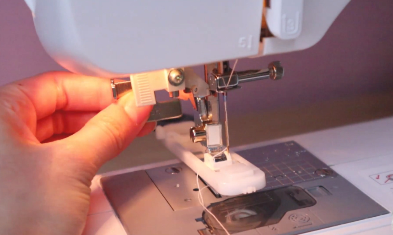 Attaching the waistband