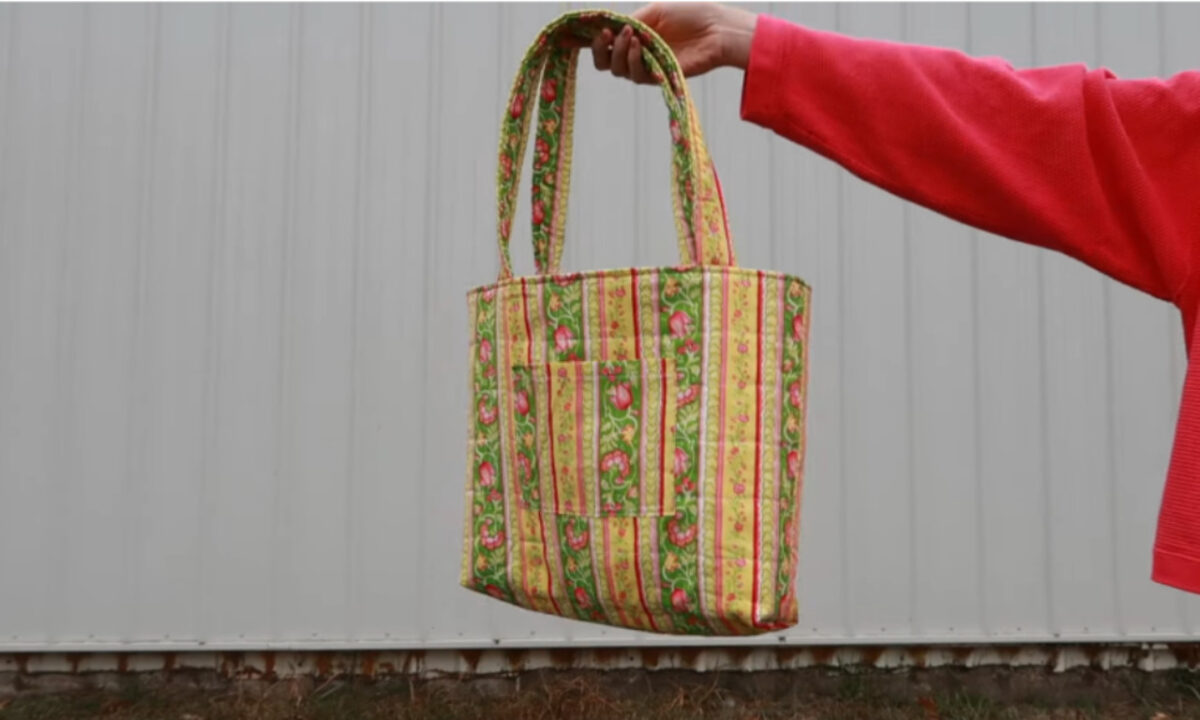 Surprisingly Easy: How To Sew A Quilted Tote Bag (Your Perfect Weekend ...