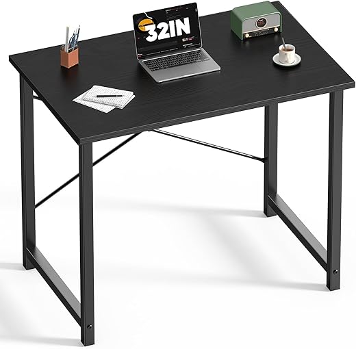 Your Home's Finest: 22 Top-Rated Furniture Pieces That Outperform the Rest DUMOS 32 Inch Office Small Computer Desk Modern Simple Style Writing Study Work Table for Home Bedroom - Wood Black