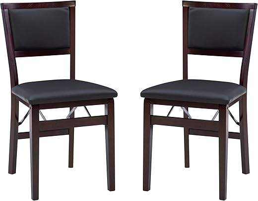 12 Best Ultra-Stylish Folding Chairs That Deserve a Spot in Your Home: Our Expert Picks Linon Keira Pad Folding Chair, Set of 2, Engineered Wood