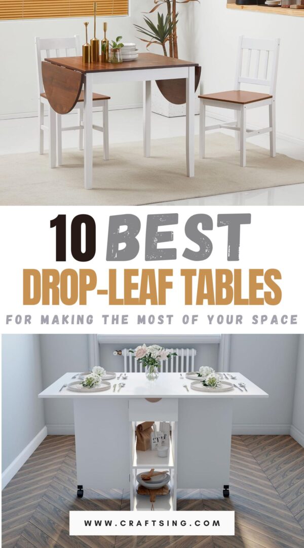 top drop-leaf tables