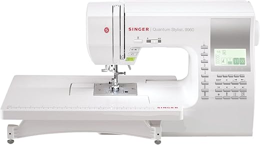 SINGER | 9960 Sewing & Quilting Machine With Accessory Kit, Extension Table - 1,172 Stitch Applications & Electronic Auto Pilot Mode