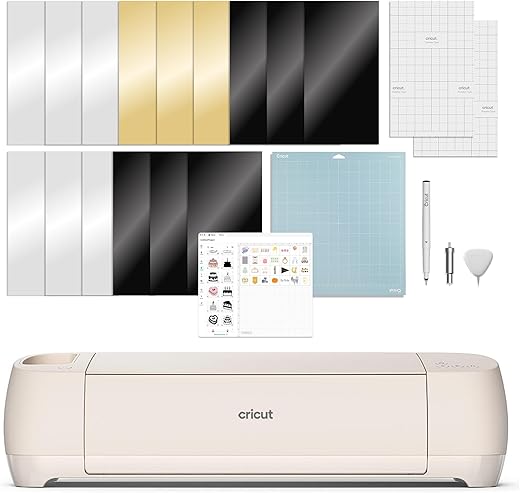 19 Best Renter Friendly Peel and Stick Products Cricut Explore 4 - Smart Cutting Machine (Seashell) | Digital Content Bundle - Includes 30 Images in Design Space App